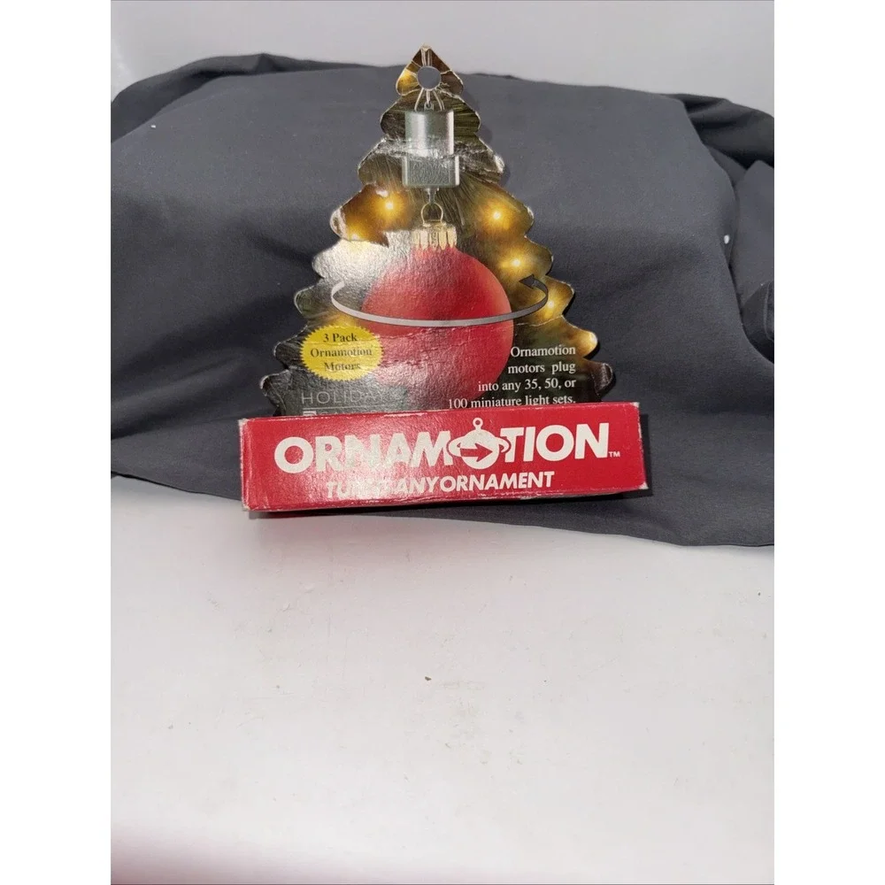 Midwest 1989 Ornamotion Rotating Ornament Hook Christmas Spinner Motor Sealed